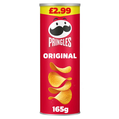 Pringles Original Crisps 6 x 165g - Snacks Crisps