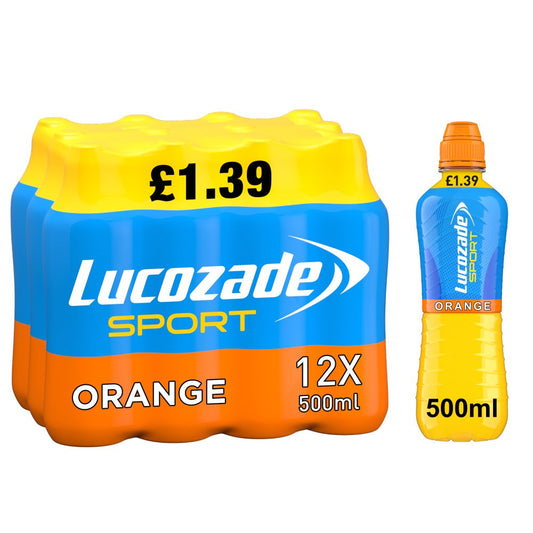 Lucozade Sport Orange 12 x 500ml