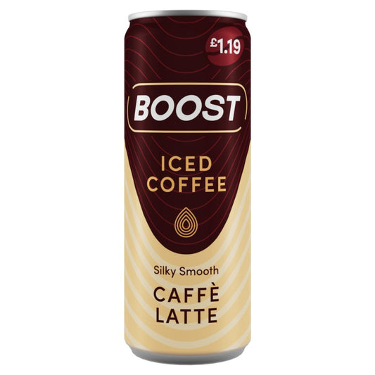 Boost Iced Coffee Caffè Latte 12 x 250ml