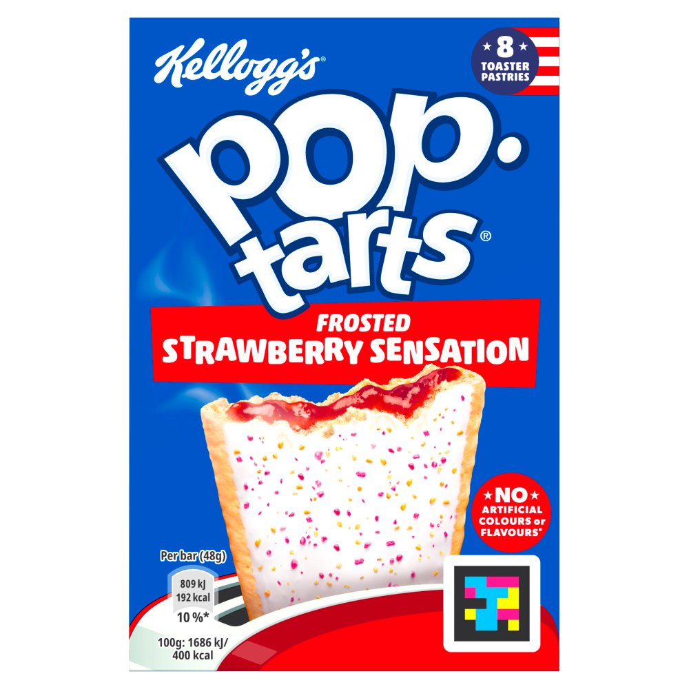 Kellogg's Strawberry Sensation 6 x 384g - Pop Tarts