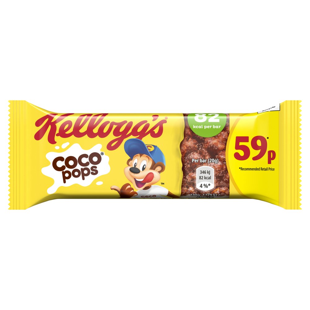 Kellogg's Coco Pops 25 x 20g -  Cereal Bars