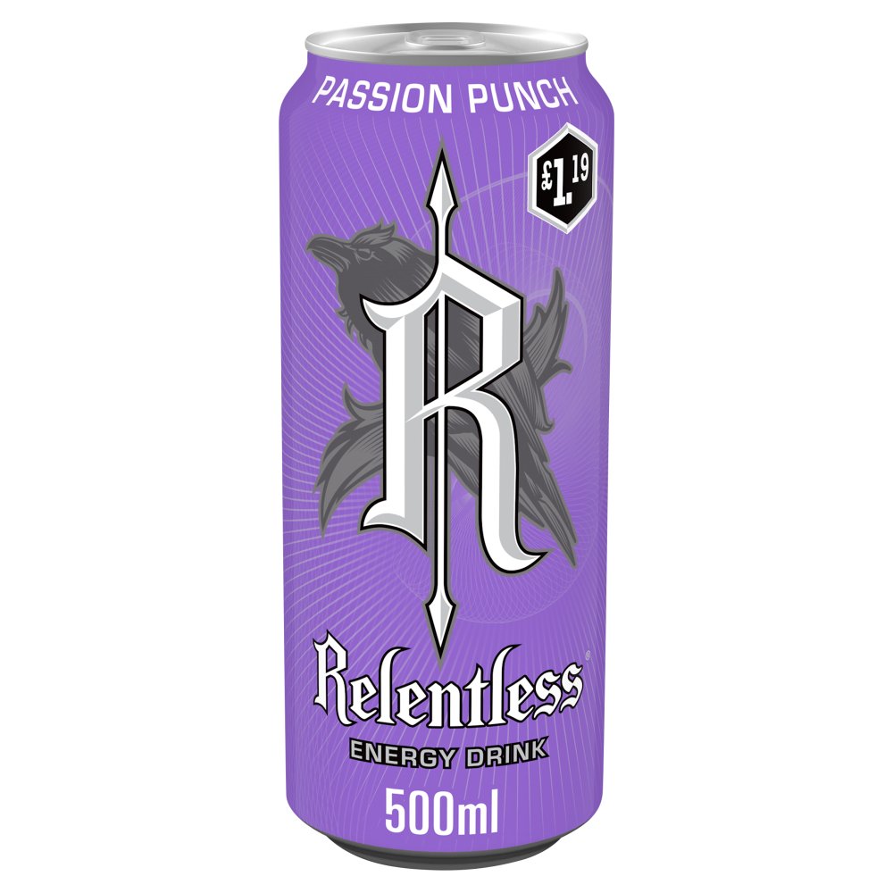 Relentless Passion Punch 12 x 500ml - Energy Drink