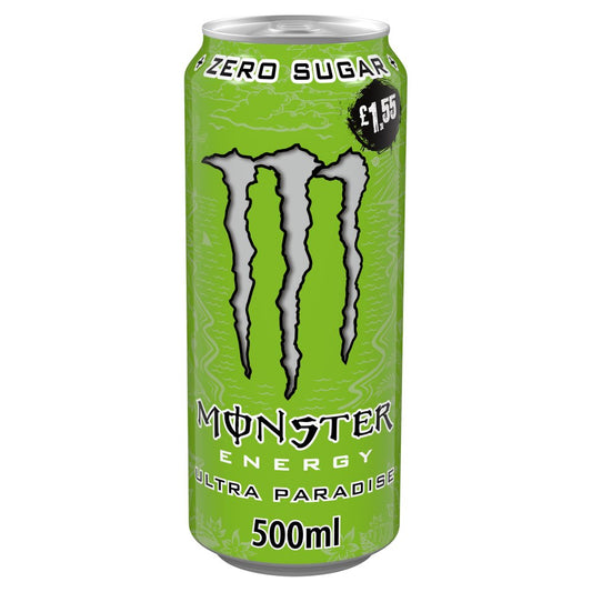 Monster Ultra Paradise Zero Sugar 12 x 500ml Energy Drink