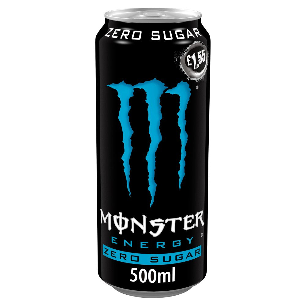 Monster Zero Sugar Energy Drink 12 x 500ml