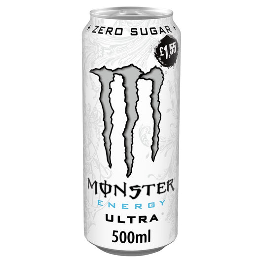 Monster Ultra Energy Drink 12 x 500ml - Zero Sugar