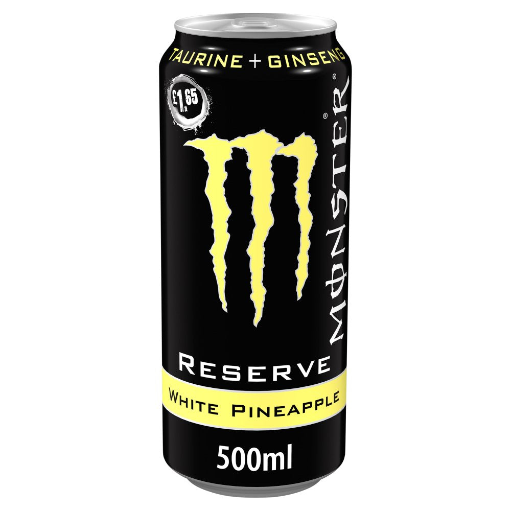 Monster Reserve White Pineapple 12 x 500ml Energy Drink