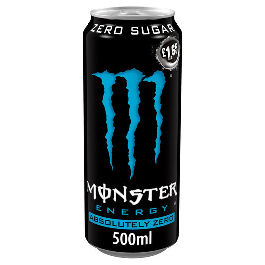 Monster Zero Sugar Energy Drink 12 x 500ml