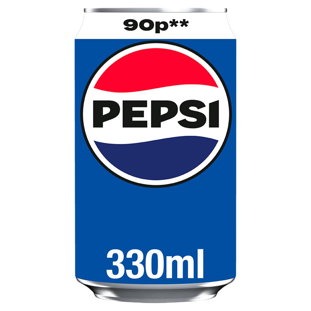 Pepsi Regular Cola 24 x 330ml Soft Drink