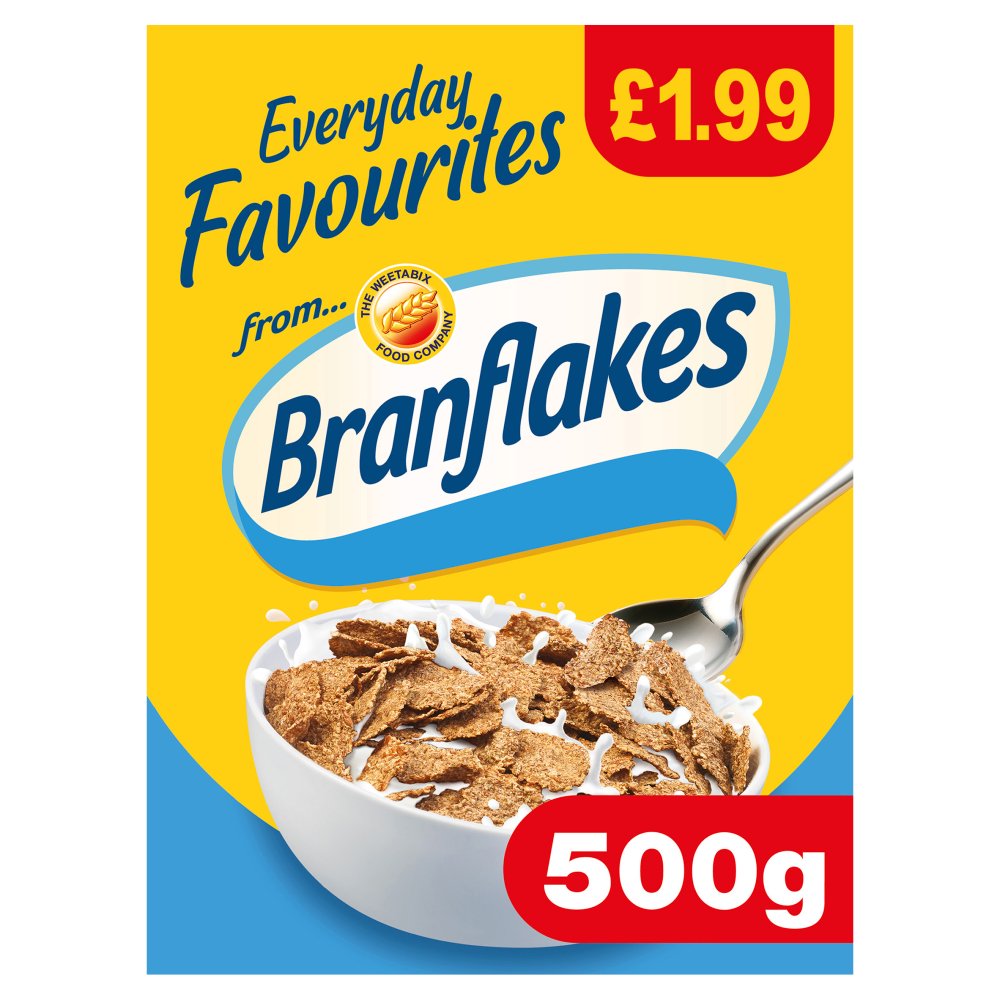 Branflakes Wheat Flake &amp; Wheat Bran 10 x 500g
