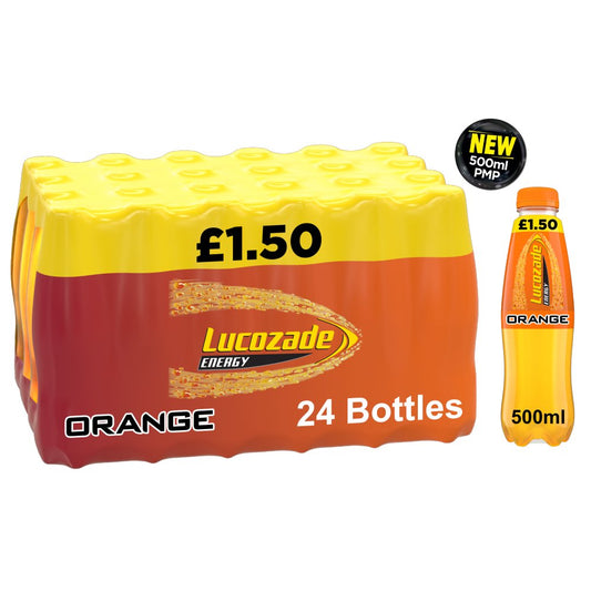Lucozade Orange Energy Drink  24 x 500ml