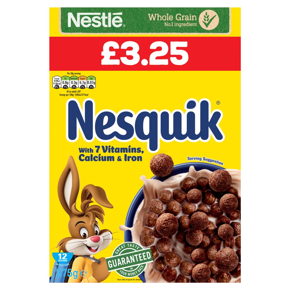 Nesquik 6 x 375g - Cereal