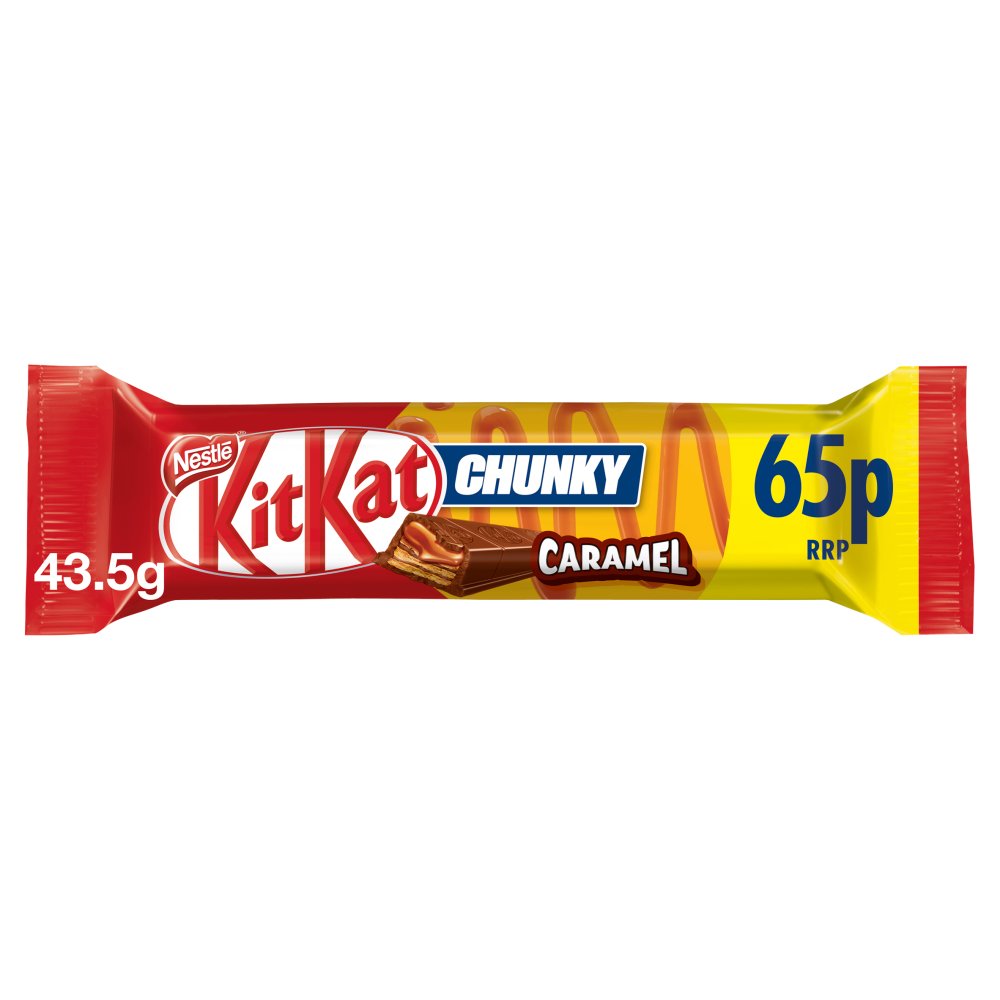KitKat Chunky Caramel 24 x 43.5g - 24 Chocolate Bars