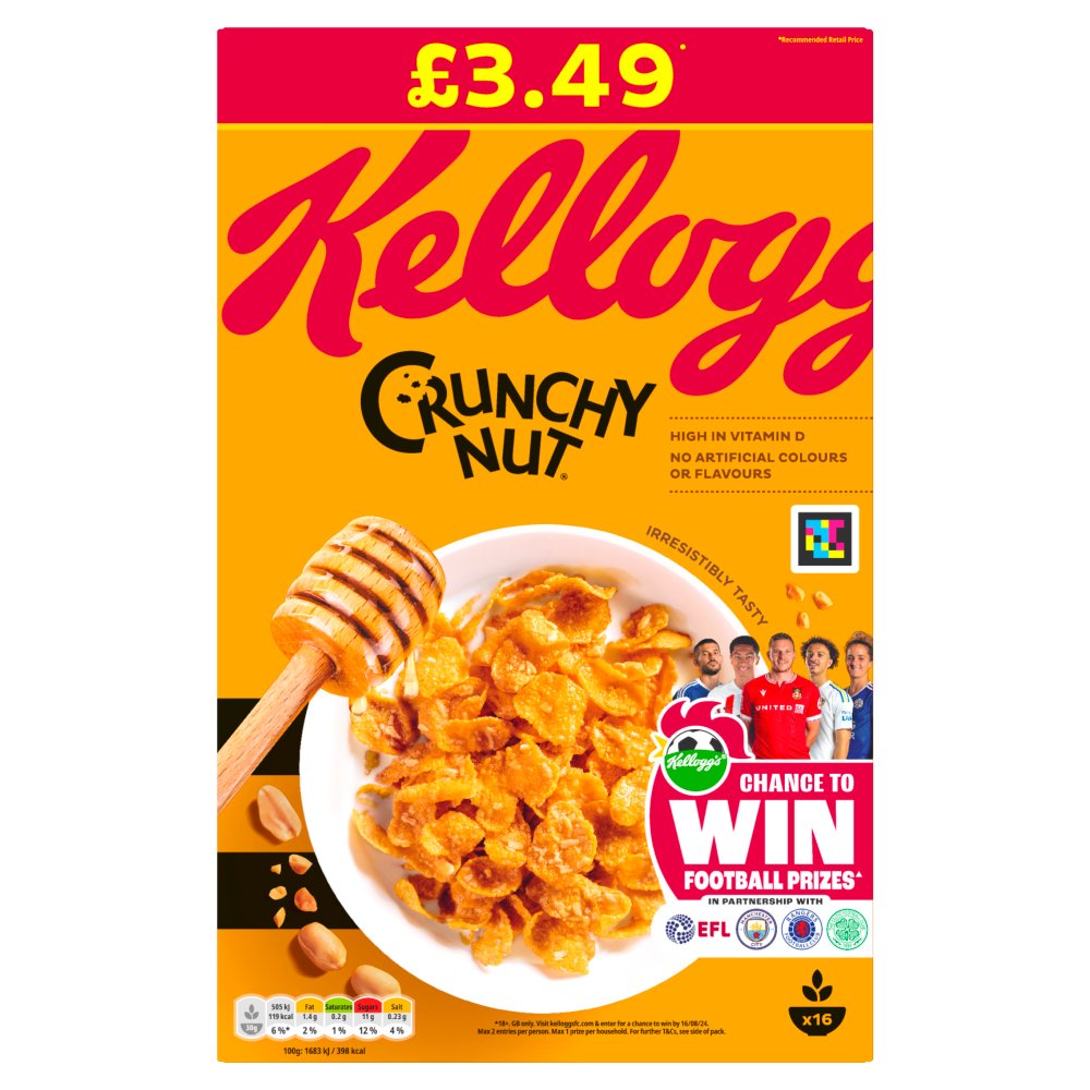 Kellogg's Crunchy Nut  8 x 500g - Cereal