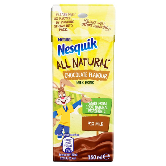 Nesquik  Chocolate 10 x 180ml - Milk Shake Drink