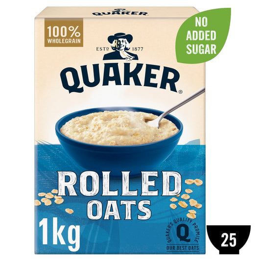 Quaker Rolled Oats 1kg - Porridge