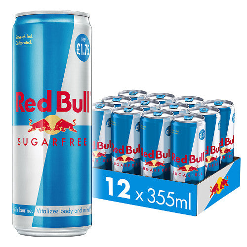 Red Bull Sugar Free  Energy Drink 12 x 355ml