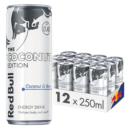 Red Bull Coconut & Berry 12 x 250ml - Energy Drink