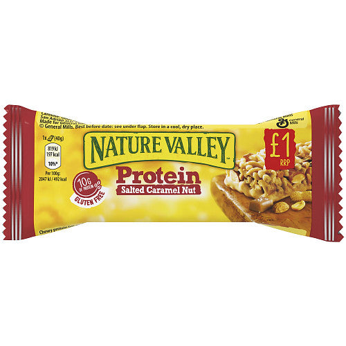 Nature Valley Protein Salted Caramel Nut 12 x 40g - Cereal Bars