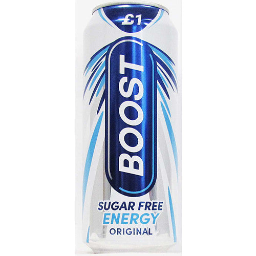 Boost Energy Sugar Free Original 12 x 500ml