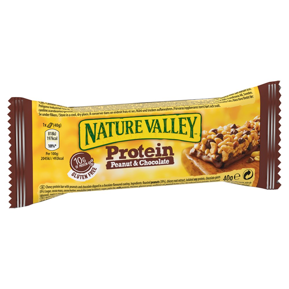 Nature Valley Protein Peanut &amp; Chocolate 12 x 40g Bars