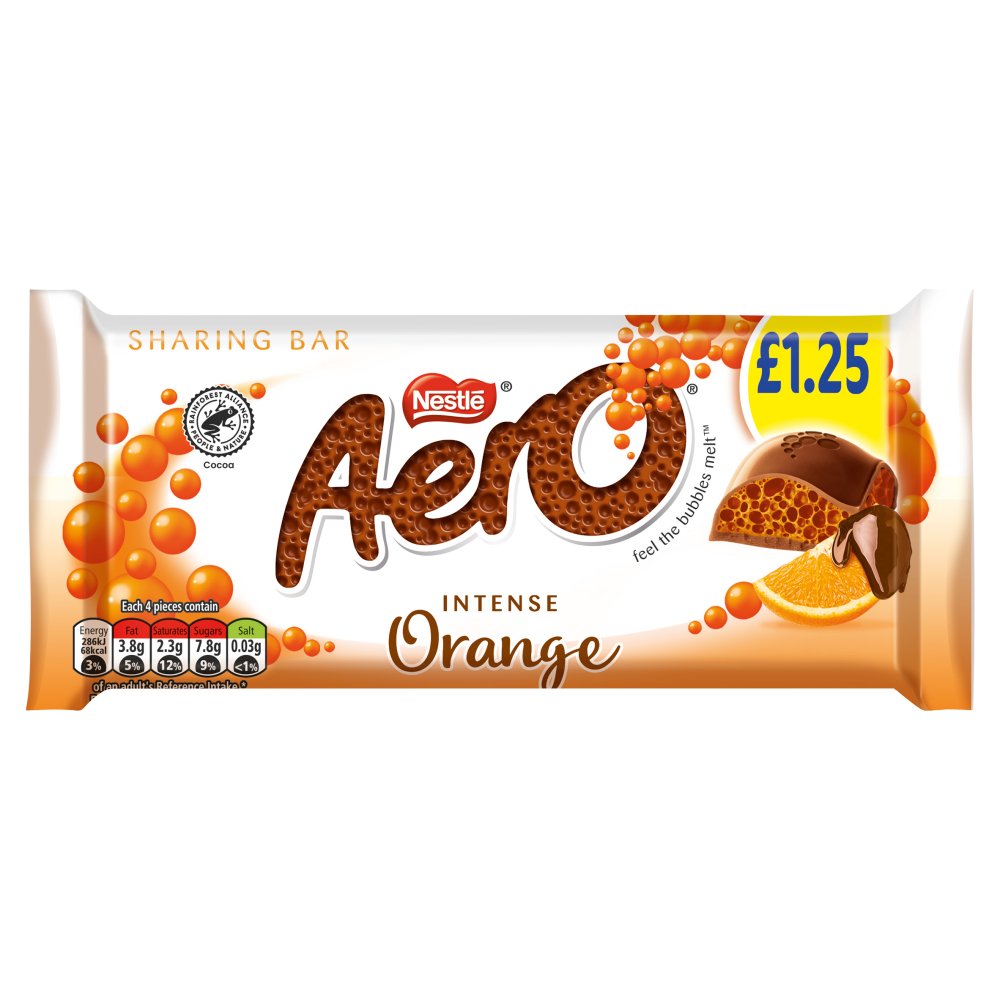 Aero Orange Chocolate 15 x 90g - 15 Bars