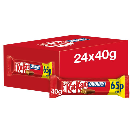 KitKat Chunky Milk 24 x 40g - 24 Chocolate Bars