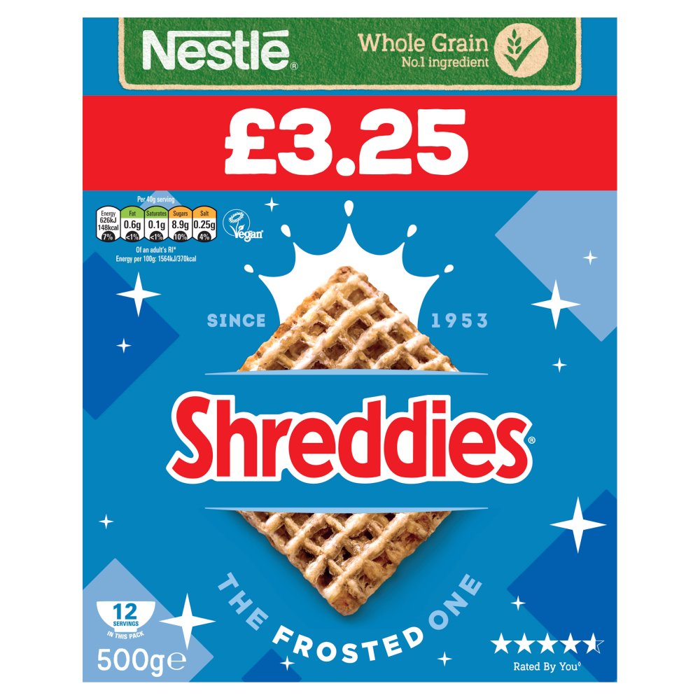 Shreddies The Frosted One 6 x 500g
