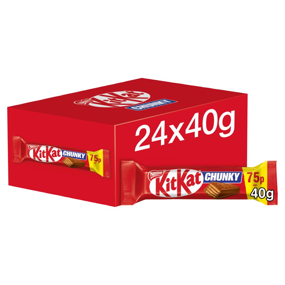 KitKat Chunky Milk 24 x 40g - Chocolate Bars