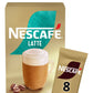 Nescafe Latte Instant Coffee 8 x 18g Sachets