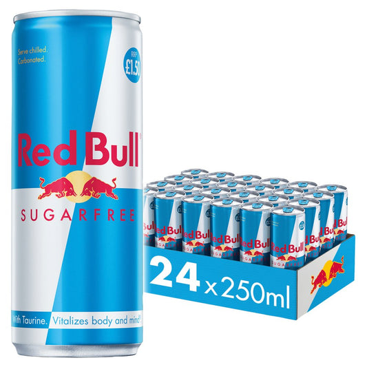 Red Bull Sugar Free Energy Drink 24 x 250ml