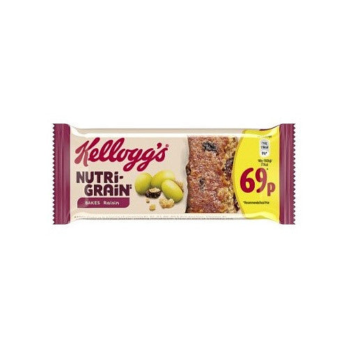 Kellogg's Nutri-Grain Bakes Raisin 24 x 45g