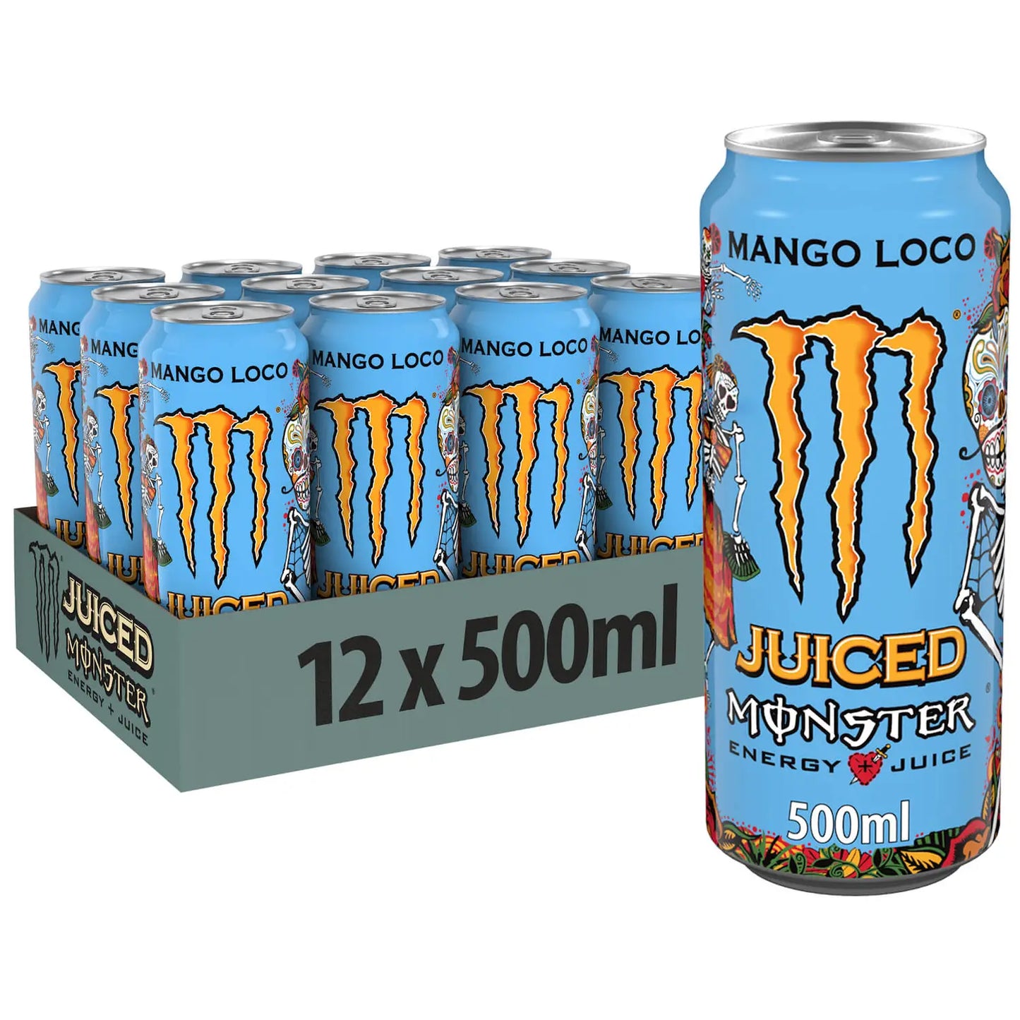 Monster Mango Loco Energy Drink 12 x 500ml