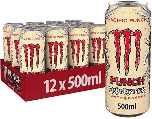 Monster Pacific Punch Energy Drink 12 x 500ml