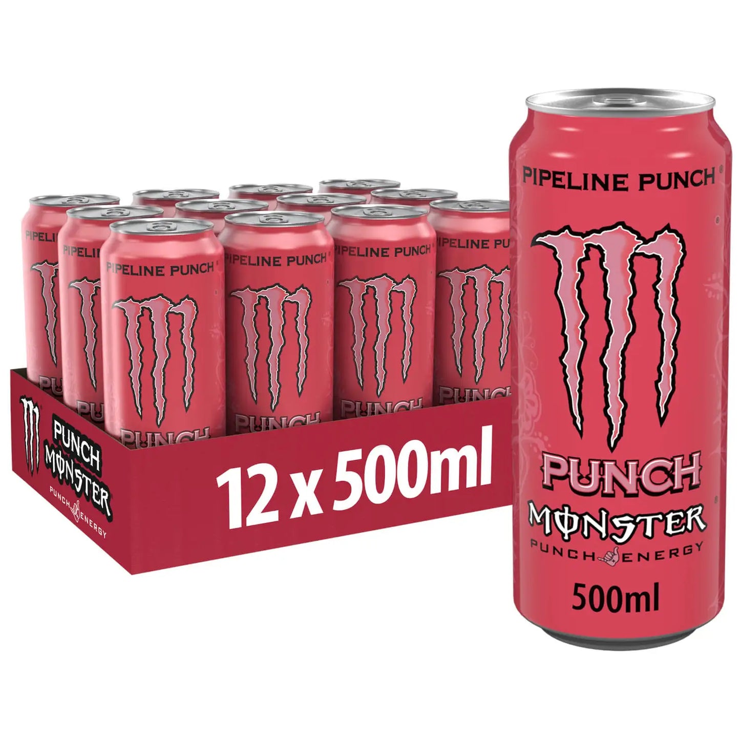 Monster Pipeline Punch 12 x 500ml - Energy Drink