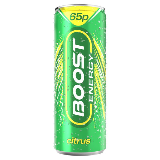 Boost Energy Citrus ( Limon & lime) 250ml (Pack of 24)