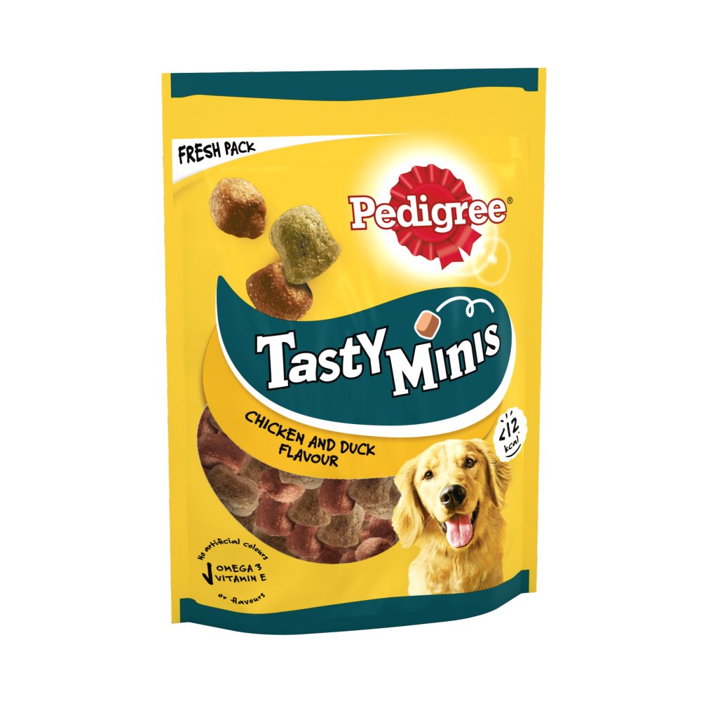 Pedigree Adult Chicken &amp; Duck Chewy Cubes 8 x 130g Dog Treats