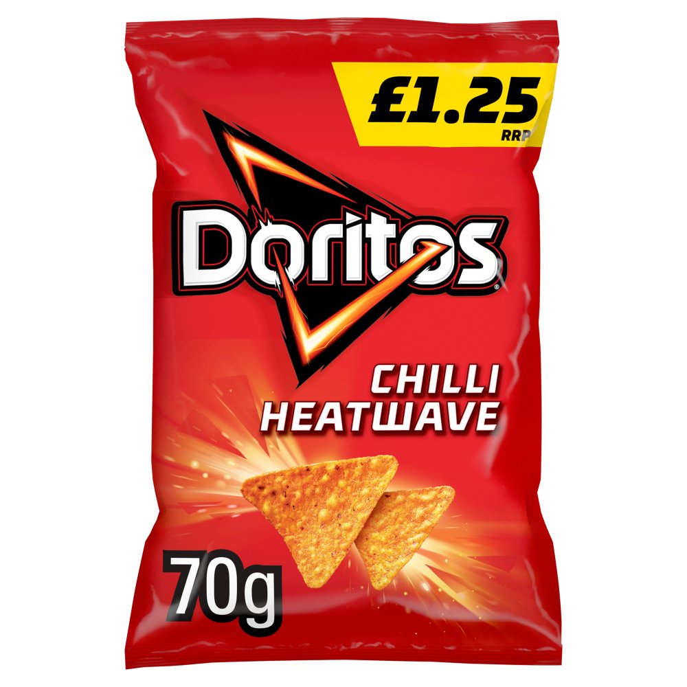 Doritos Chilli Heatwave Tortilla Chips 15 x 70g