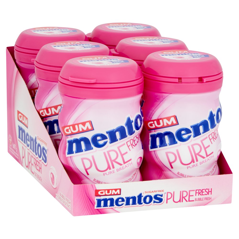 Mentos Pure Fresh Gum 6 x 100g