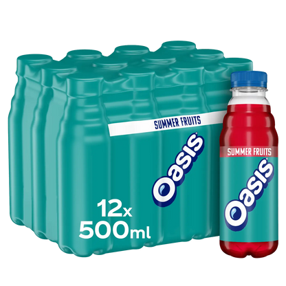 Oasis Summer Fruits 12 x 500ml