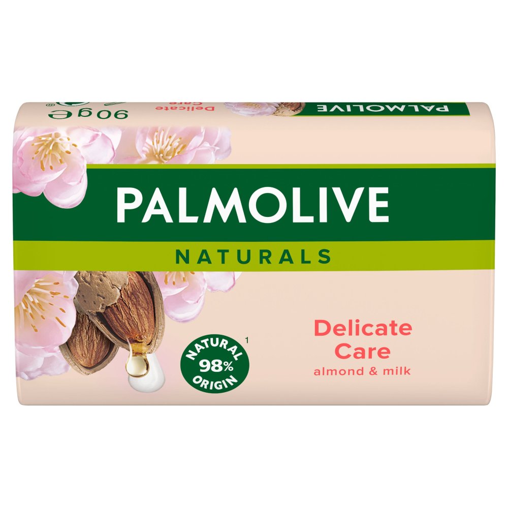 Palmolive Naturals 18 Bar Soaps - Delicate Care Almond & Milk