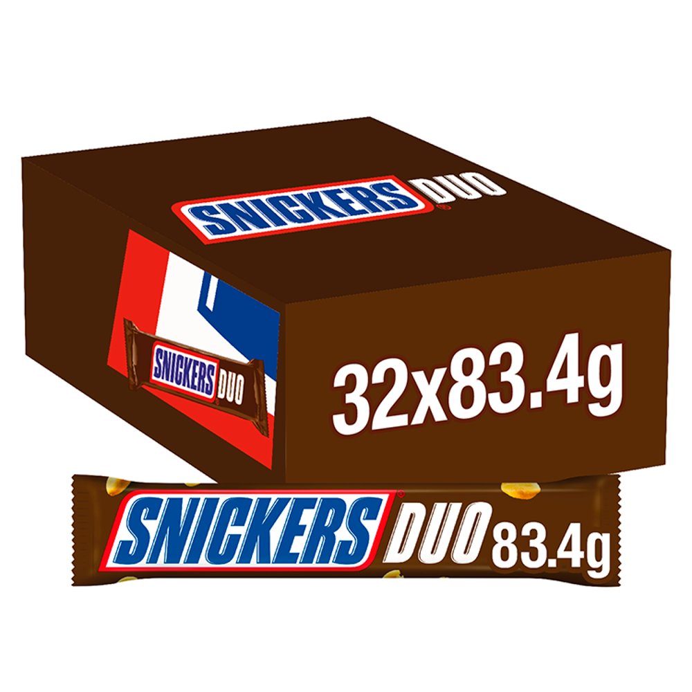Snickers Duo 32 × 83.4g - Chocolate Bars
