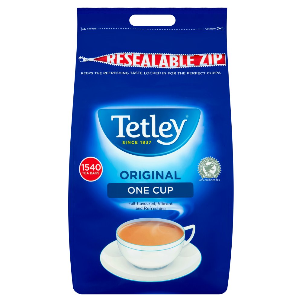 Tetley One Cup Tea Bags x1,540