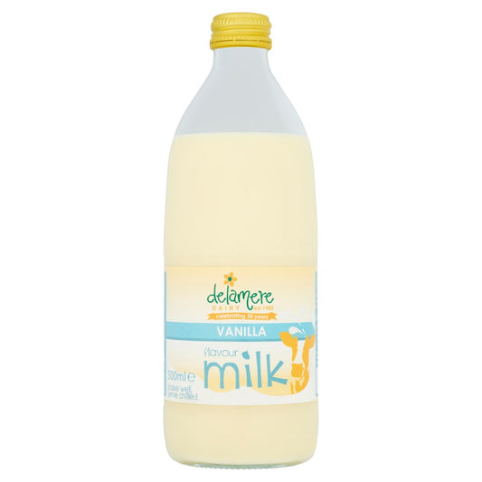 Delamere Vanilla 12 x 500ml - Milk Drink