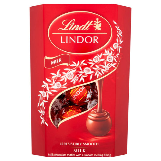 Lindt Lindor 1×200g Milk Chocolate Truffles