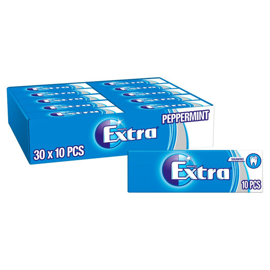 Extra Peppermint Sugarfree 30x10 PCS Chewing Gums