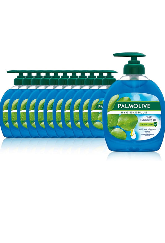 Palmolive Anti Bacterial 12 x 300ml - Liquid Hand Wash - Hygiene Plus