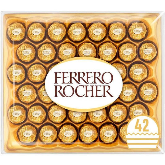 Ferrero Rocher Chocolate Gift Box of 42 Pieces - 525g